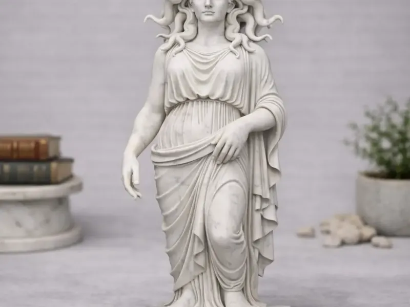 Medusa Statue
