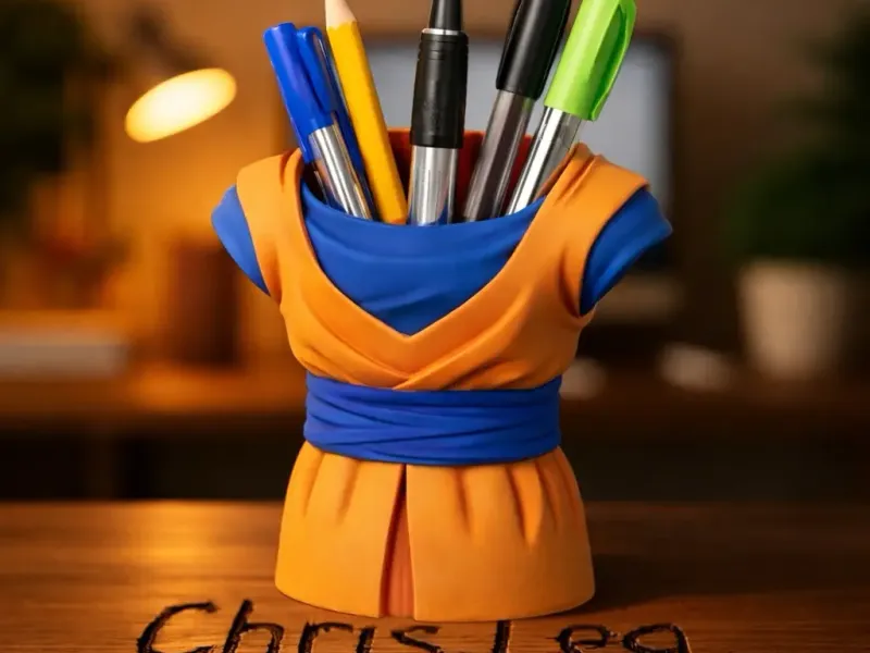 Atuendo de Goku - Pencil holder