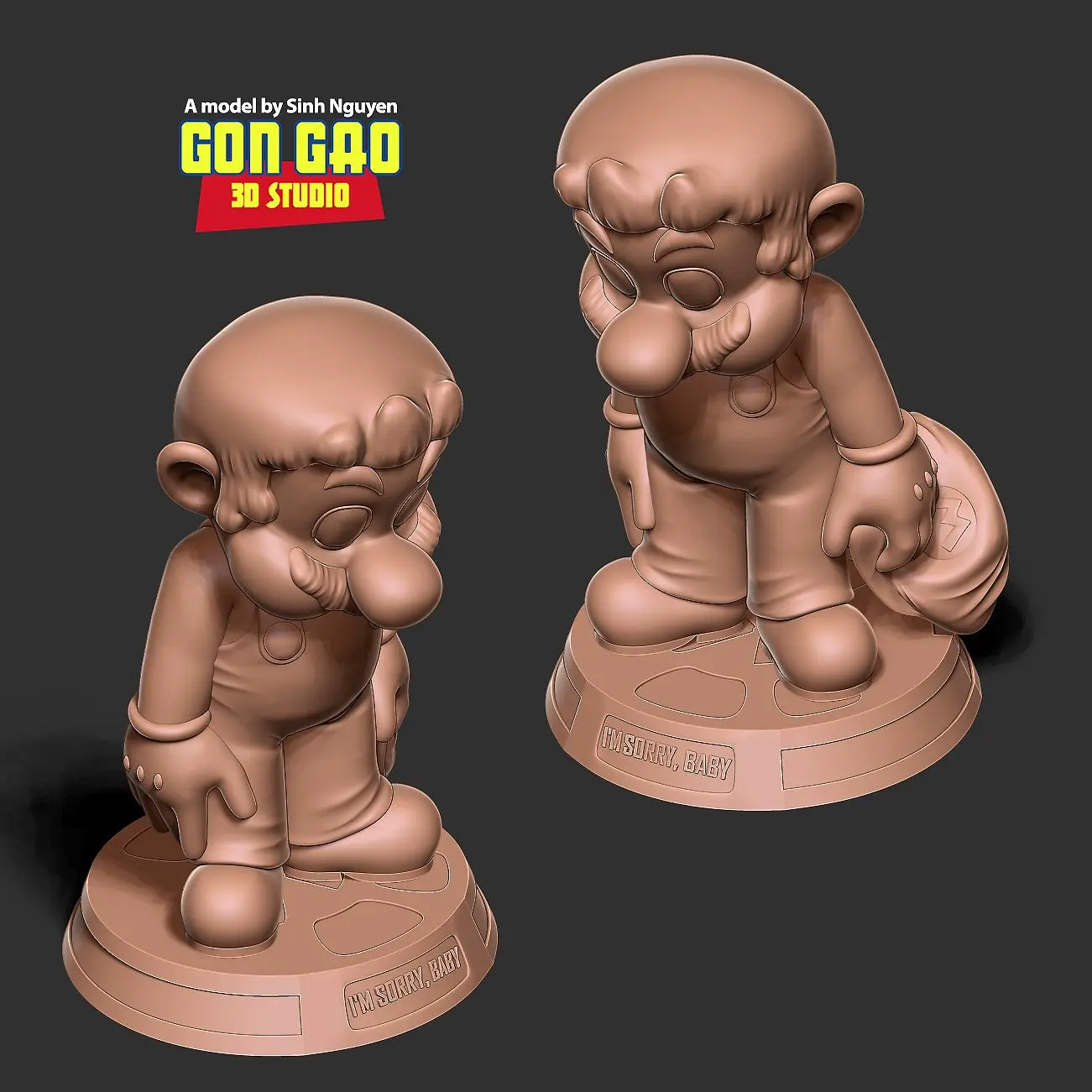 Mario is sorry
