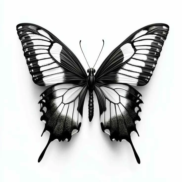 3D Printer Files | 3MF File | mariposa black