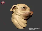 Meme Köpek Minyatür Büstü-2