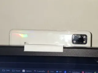Suporte de celular para monitor com regulagem