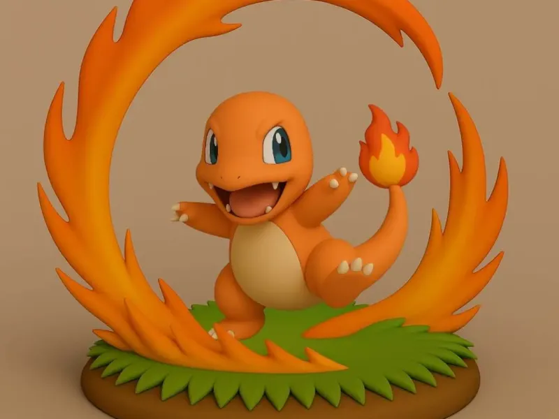 Pokemon battle style - Charmander #004