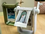 Mechanical Rotary Photo Display 10 Part Instax Mini Carousel-3