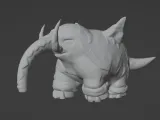 3 Mammorest Models - Palworld Fanart-3