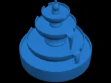 Marble style fountain model-0