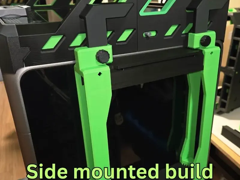 K2 Side mount Built plate holder for D3P riser