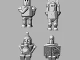 Retrobots (32mm scale, scaleable)-0