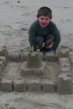 Jacob sand castle