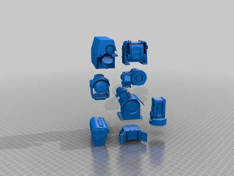 necromunda monoscopes for firearms - gubbins