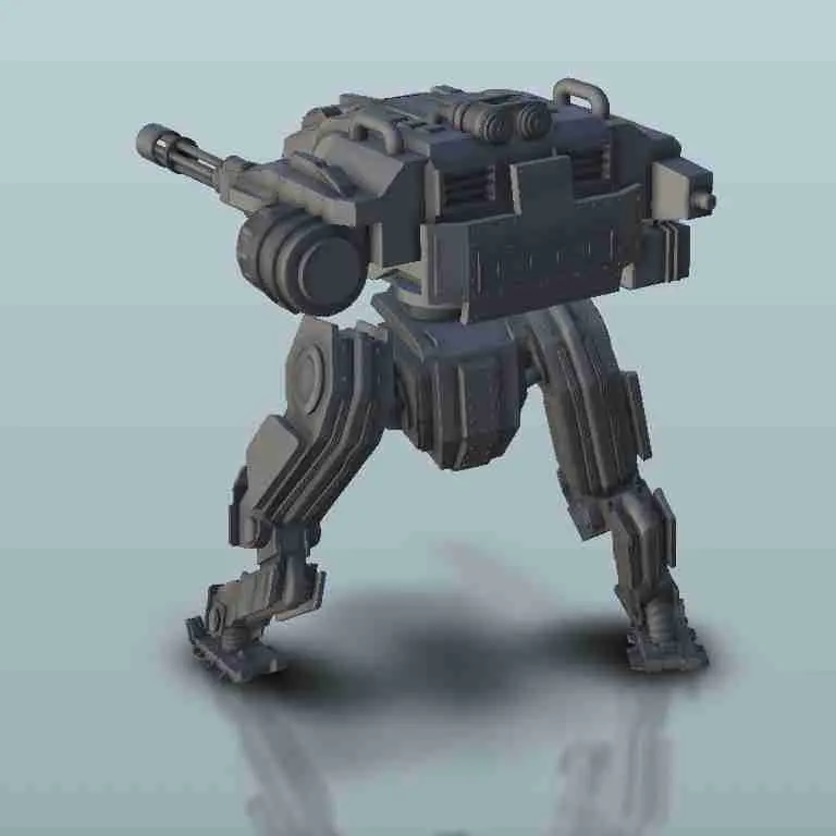 Robot Bot 3000 - scenario fantascientifico futuro 40k