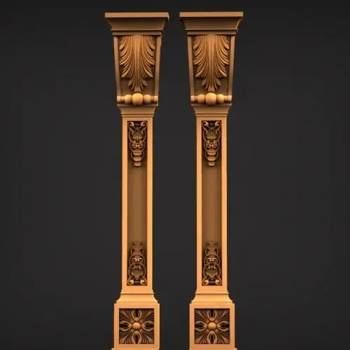 Decoractive column, pillar, balusters