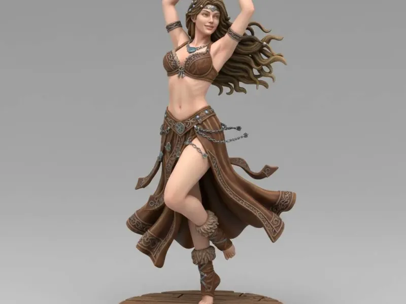 Mead Hall Viking Dancer Pose