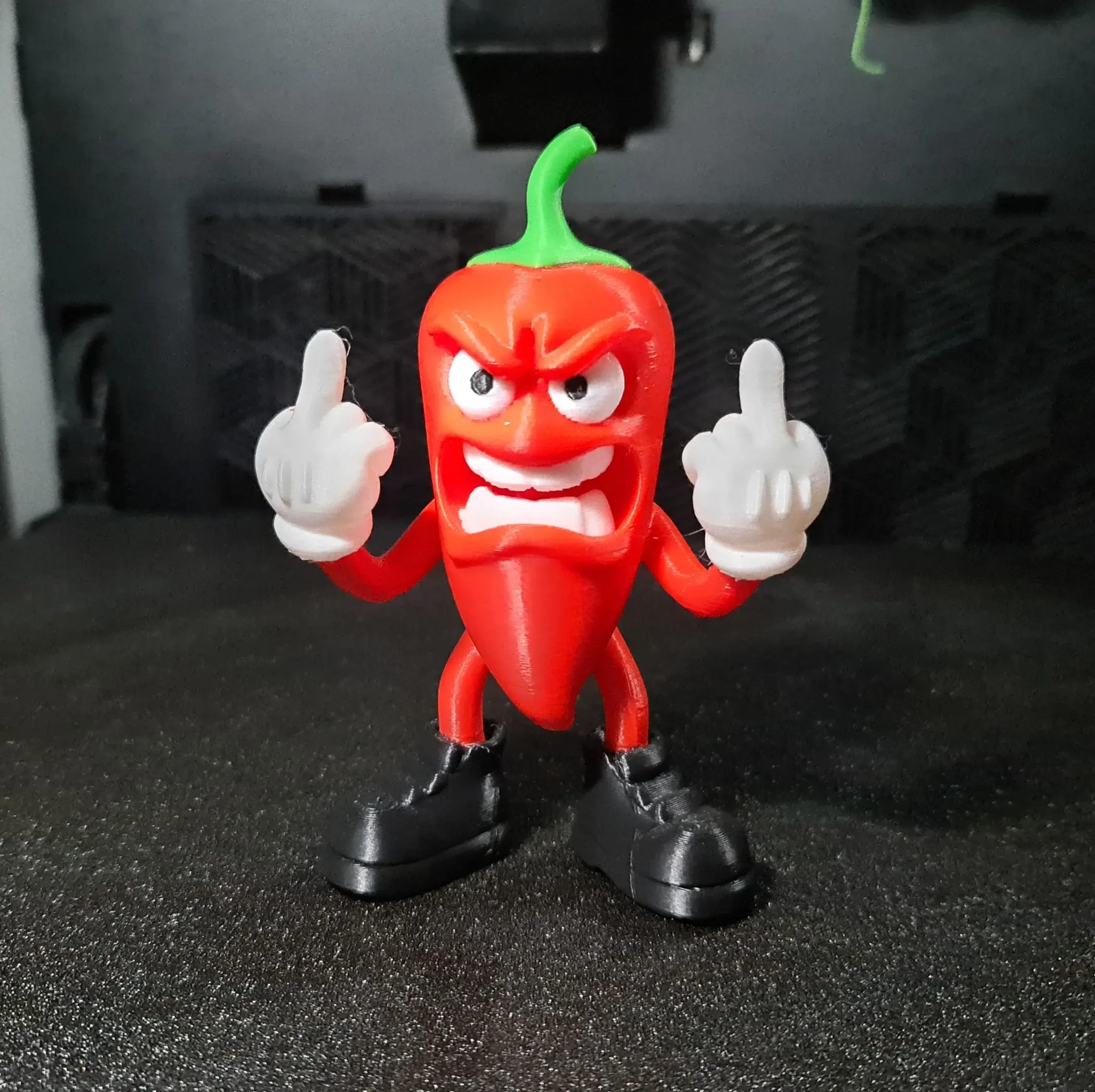 The Chili Gang Flippin Hot Chili Pepper Figure Multi-Colour