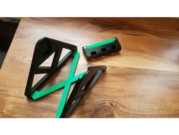 Desktop Filament Holder - Roller Bearing - 80mm Spool