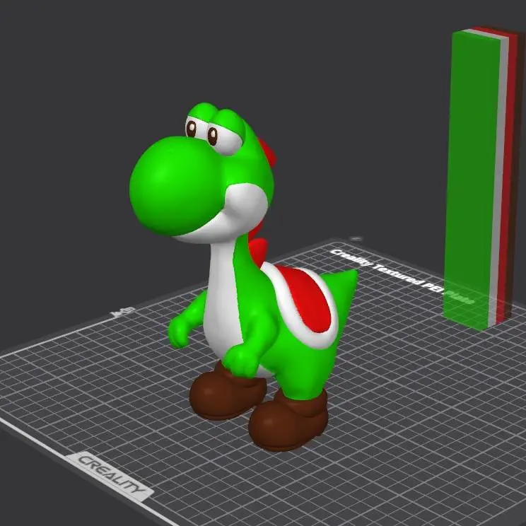 3D Printer Files | 3MF File | YOSHI - SNES SUPER MARIO WORLD