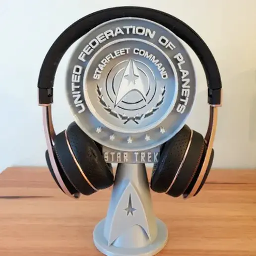 Star Trek headphones holder