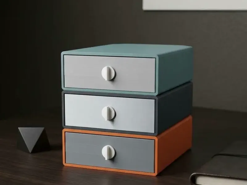 Twist-Lock Stackable Drawer