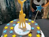 Decoración de torta cheer-0