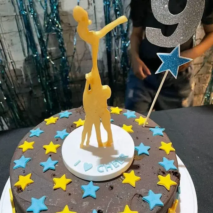 Decoración de torta cheer