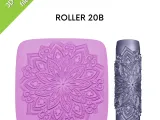 Mandala Texture Rollers for Polymer Clay, Set 20-2