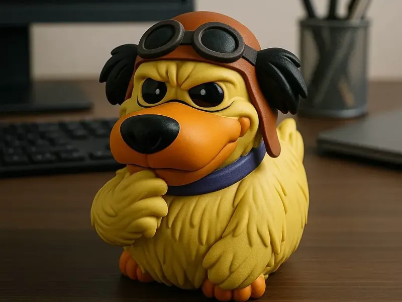 Rubber Duck - Muttley model - 3d print