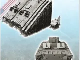 LVTA-1 Amtrack american amphibious landing craft (13) - mini-3