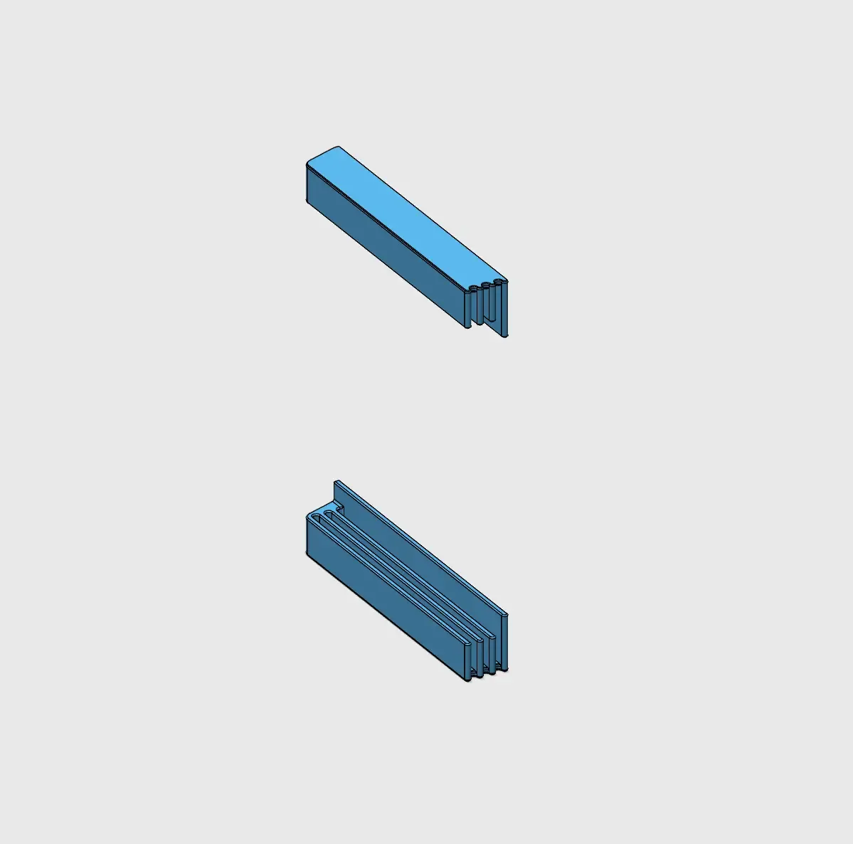 K1 Side Holder for 3 Printing Bed Plates, Left or Right Side