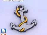 Badge Reel Topper Flat Back anchor-1