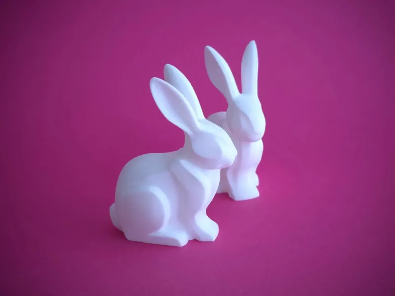Figurine de lapin moderne