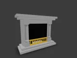 FancyDollhouse Fireplace-2