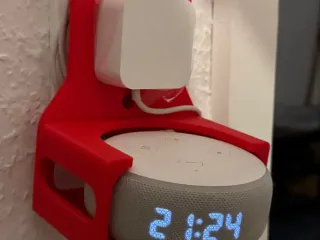Alexa Echo Dot Halter für 51mm Stecker