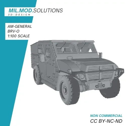AM General BRV-O USA tabletop NATO