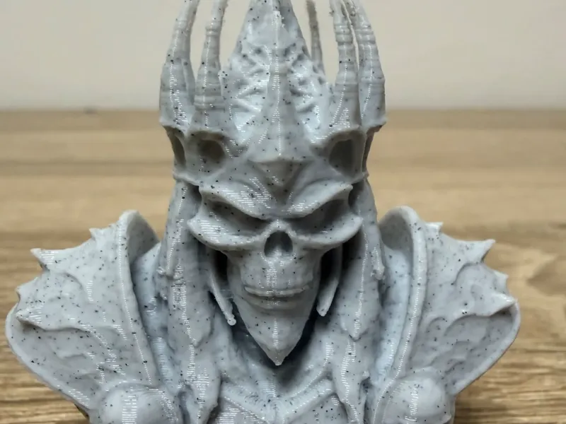 Lich King statue