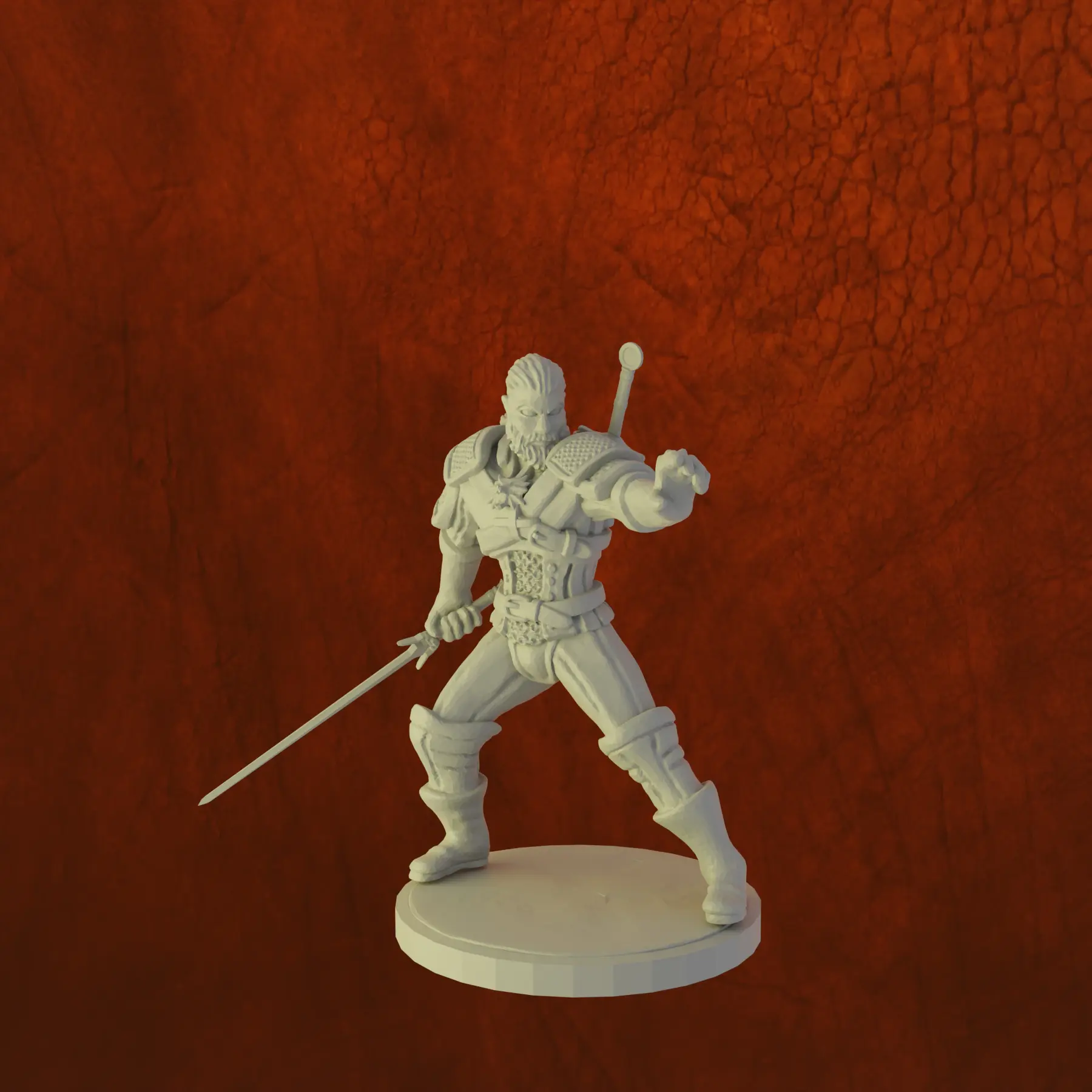 Geralt de Rivia miniature