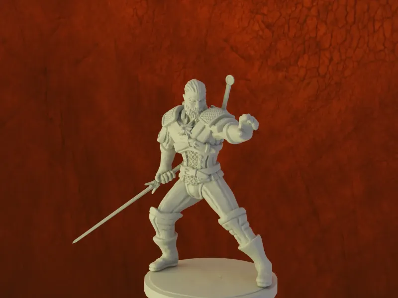 Miniatura de Geralt de Rívia