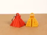 Aztec temple keychain-3