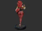 Elf alchemist 3d print model-5