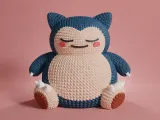 POKEMON SNORLAX GANCHILLO DE PUNTO - STL &amp; 3MF MULTICOLOR-3