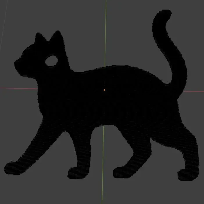 Cat Keychain #3