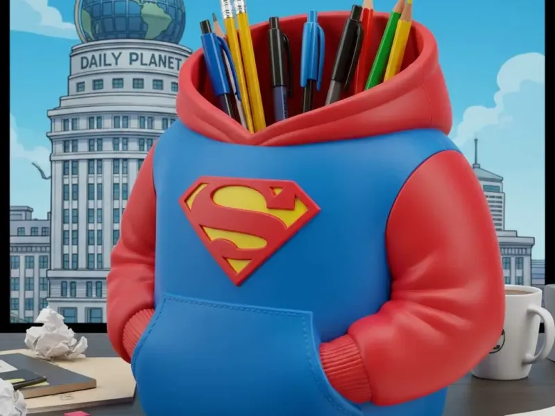 SUPERMAN PEN HOLDER