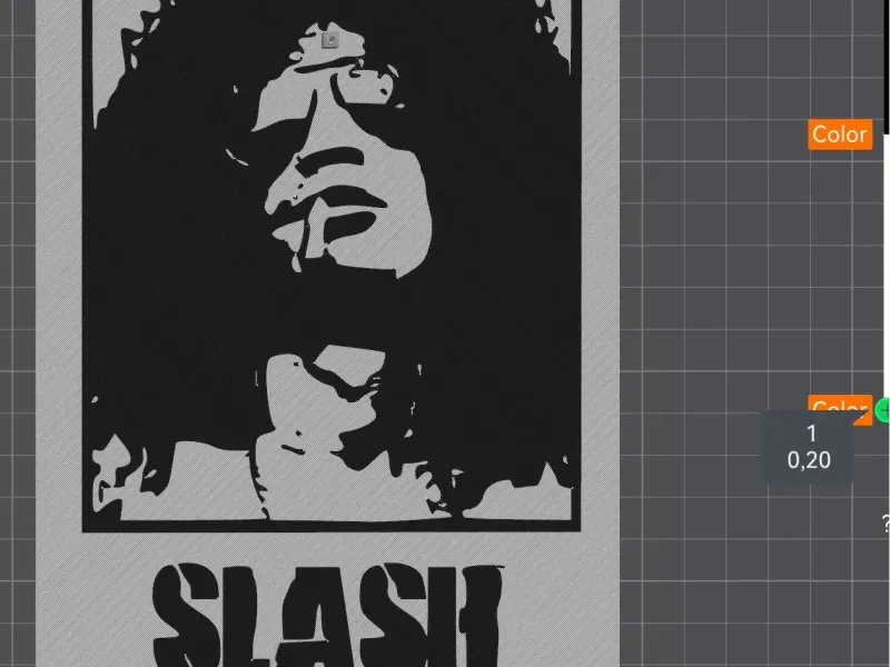 Slash poster pose