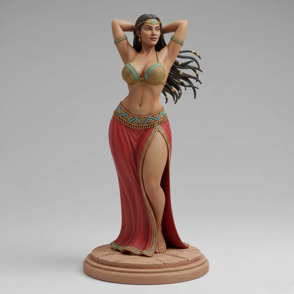 Desert Jewel Dancer – Royal Sands Collectible Figurine