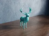 Low Poly Stag-4