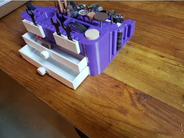 Dremel bit organizer