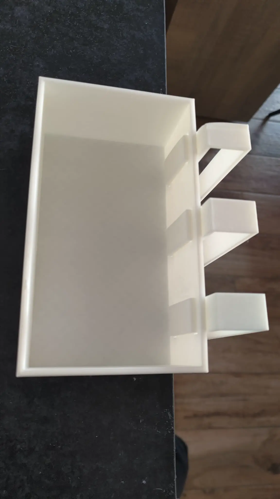 Storage box to hang on IKEA Gulliver changing table