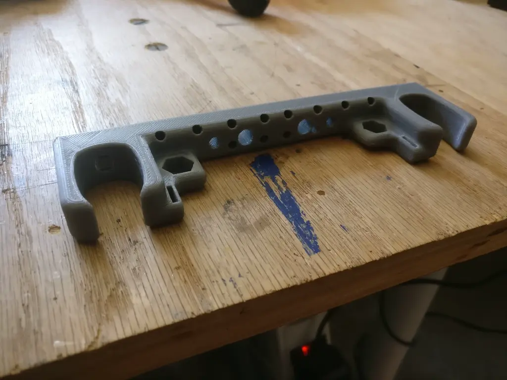 Dremel Flex Şaft Depolama Rafı (pegboard uyumlu), eski