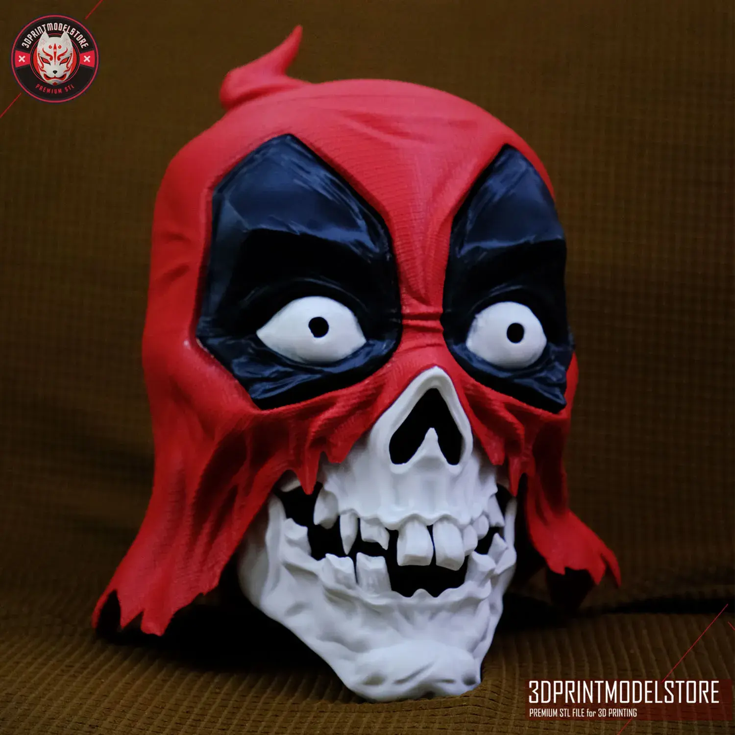 Headpool Zombie - Deadpool Mask - Marvel Cosplay
