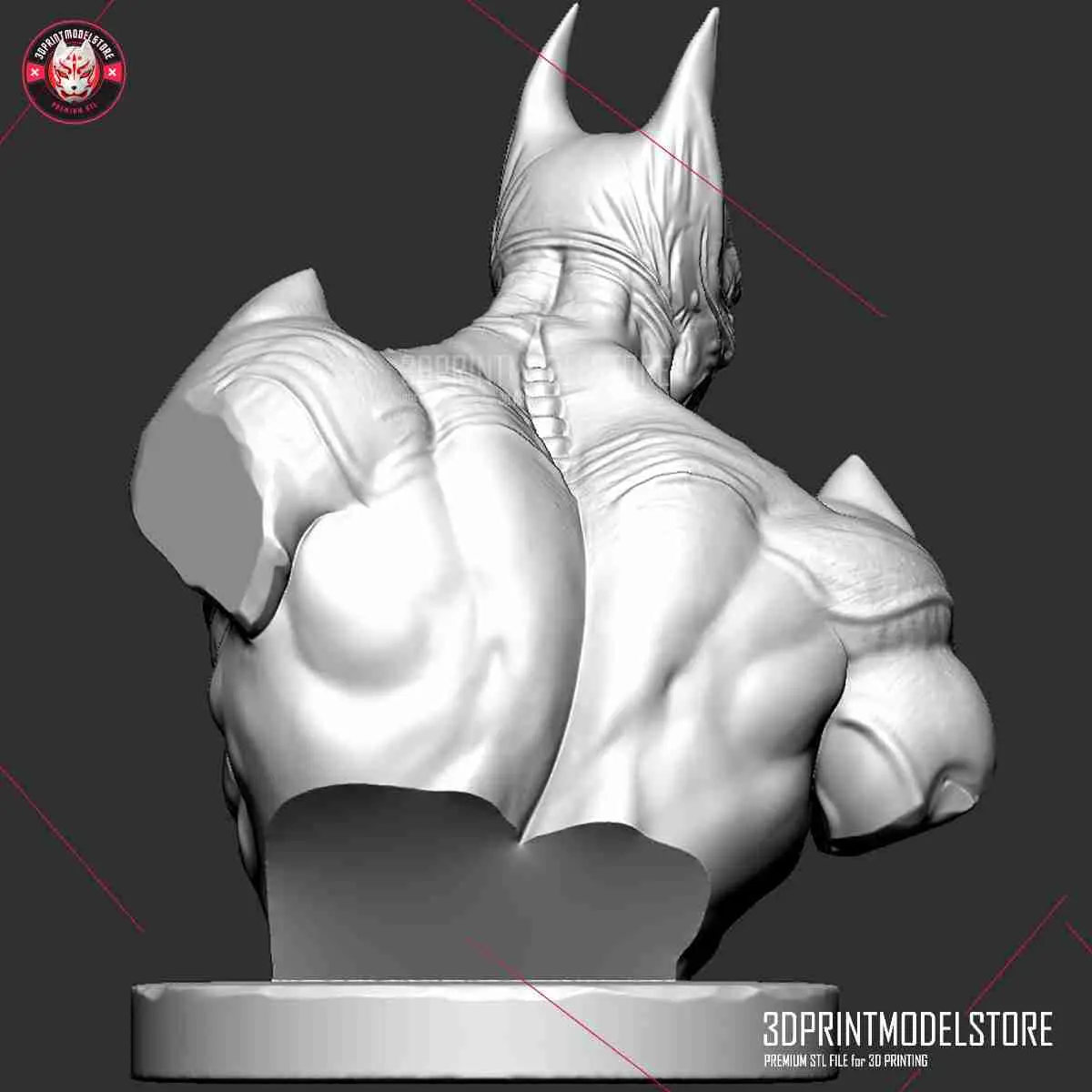 Giocattolo scultura del busto in miniatura di Batman - DC Comics