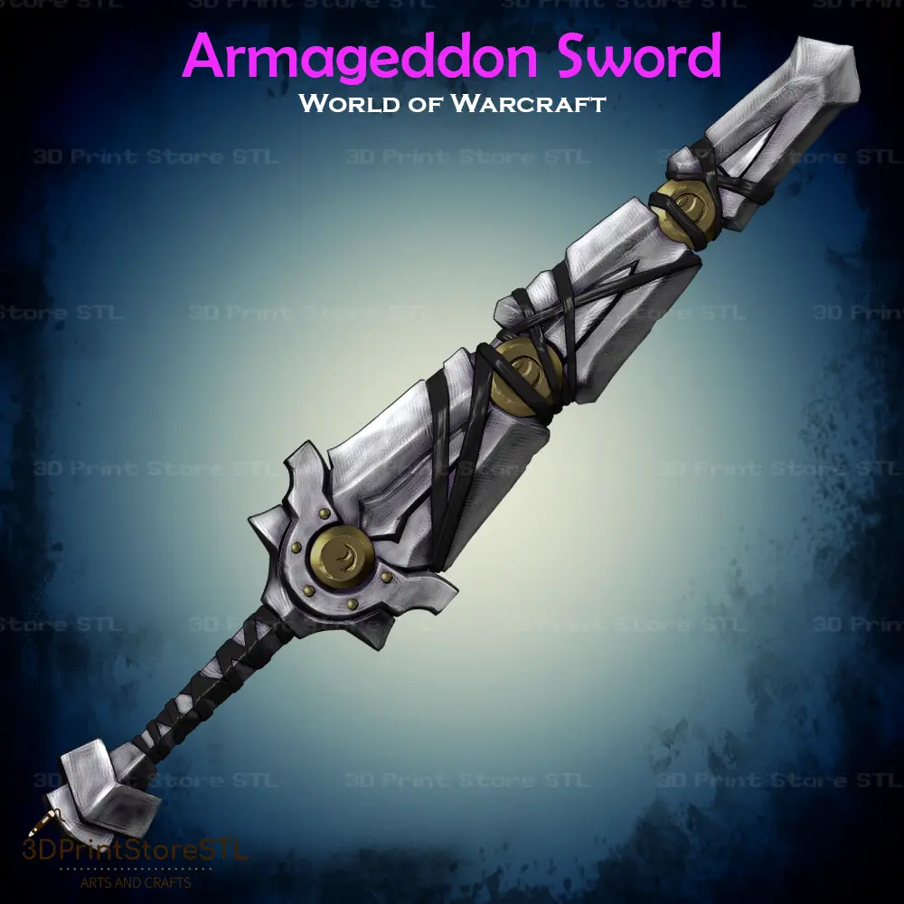 Armageddon Sword Cosplay World Of Warcraft - STL File
